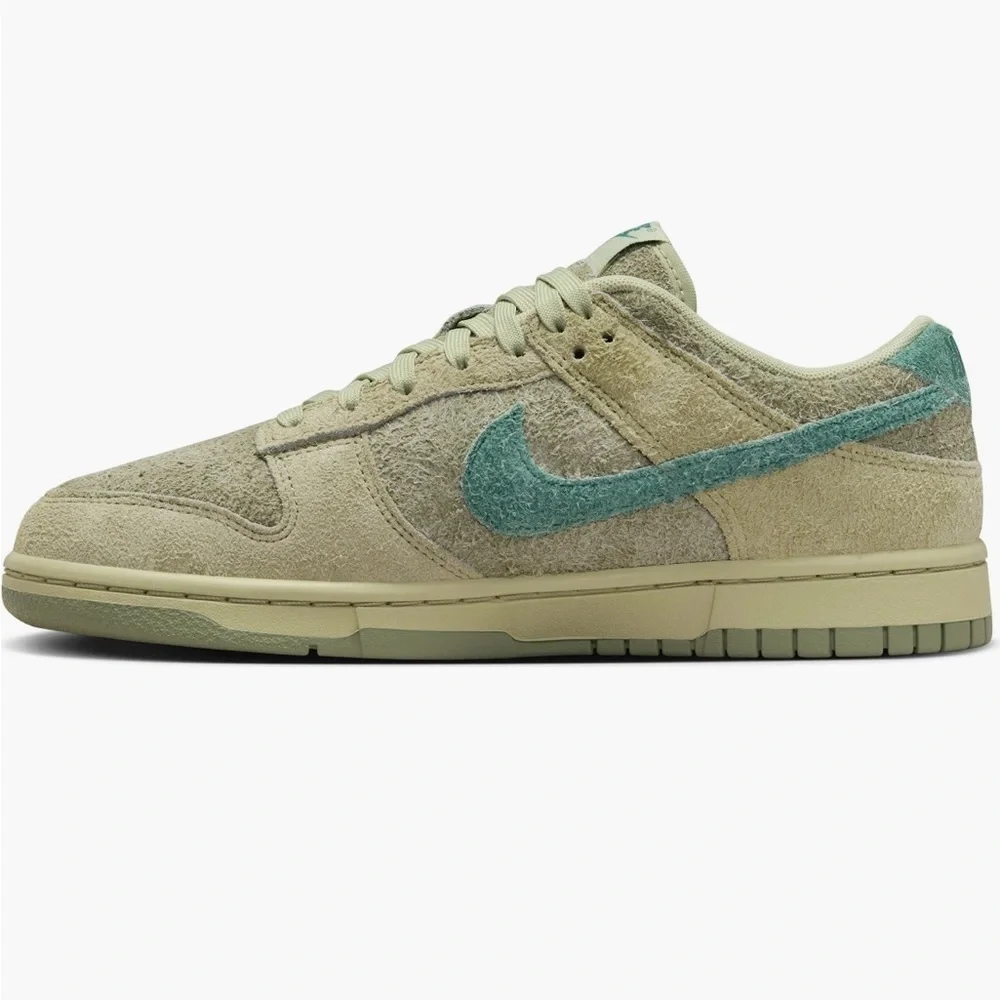 Nike Dunk Low Suede Sneakers