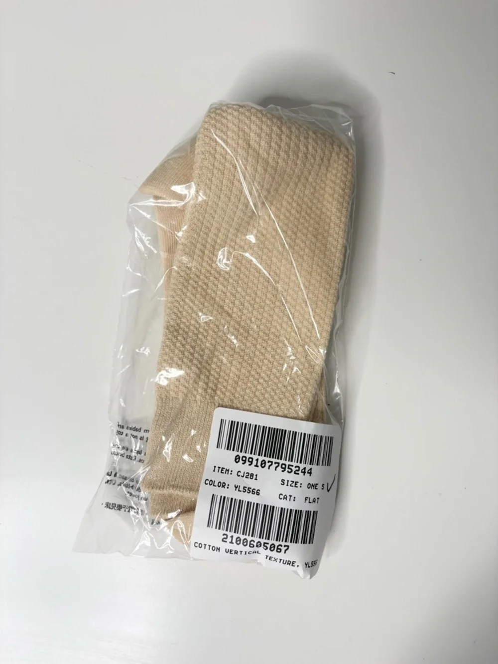 J. Crew Texture-stripe Socks Pale Sun
