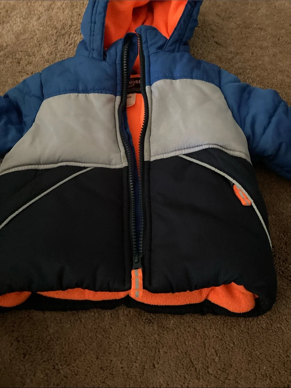 OshKosh Bgosh colorblock puffer