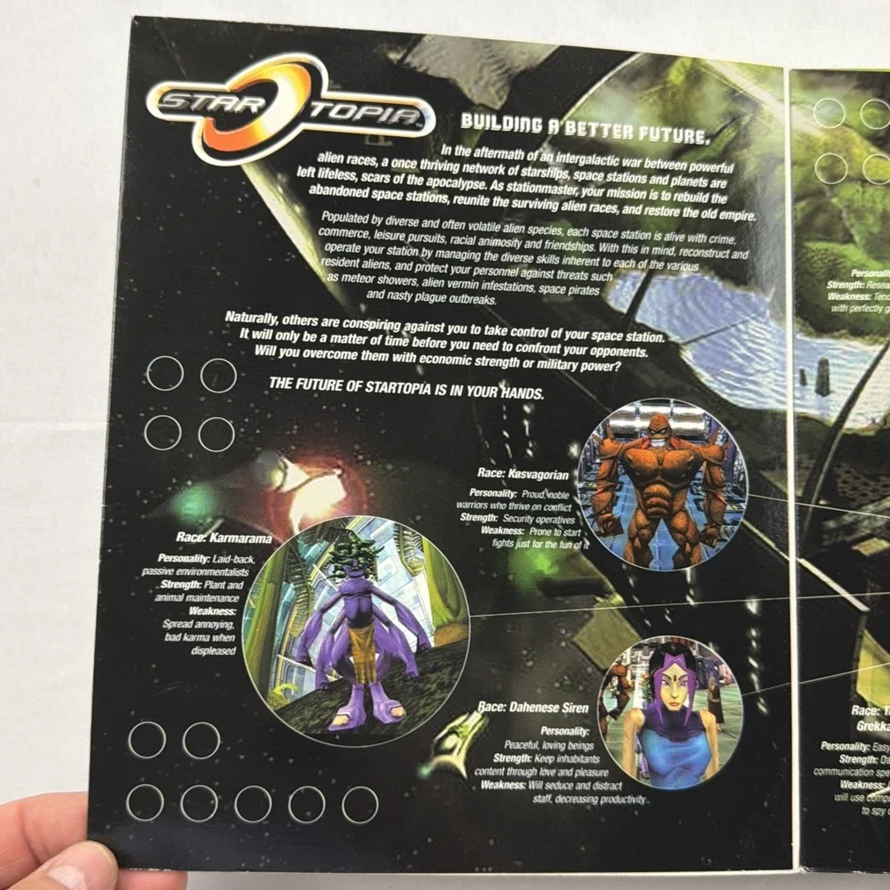 N/A startopia pc