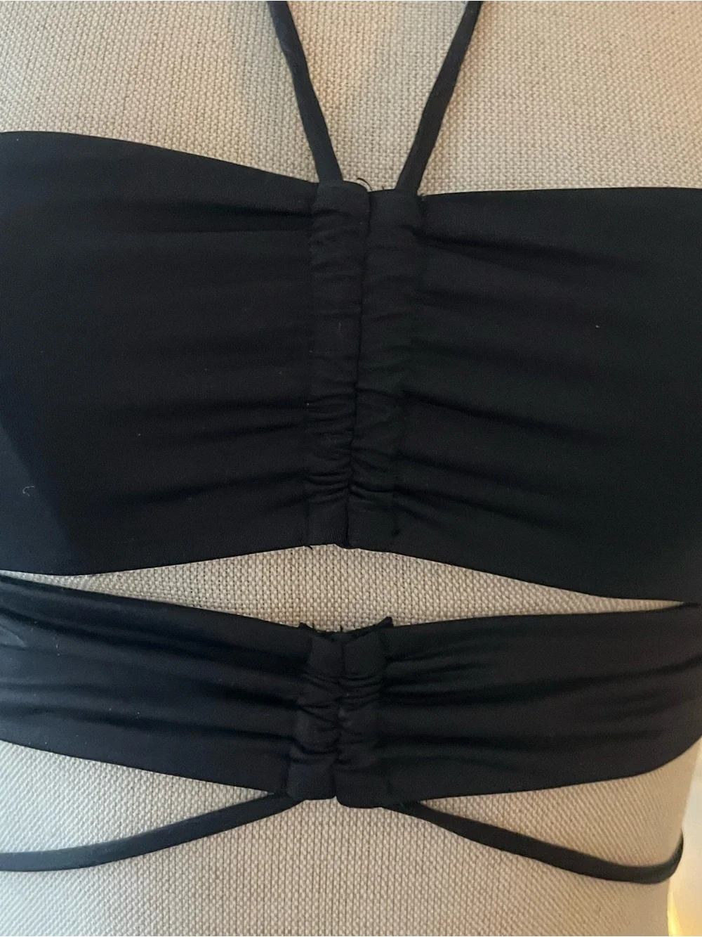 FRANKIES BIKINIS 🌴🎀🌴 Black TOP 🌴