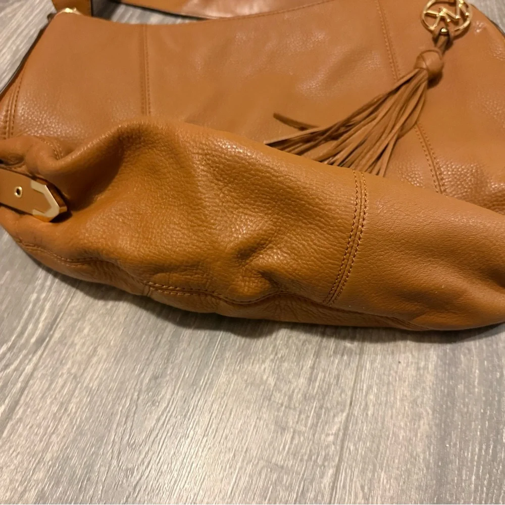 Michael Kors hobo tote luggage color Leather Shoulder Bag