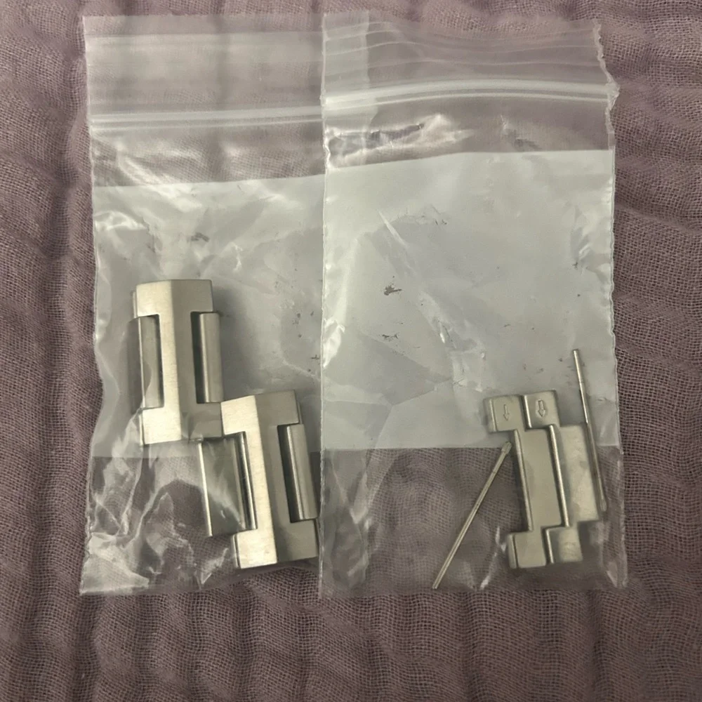 N/A silver watch
