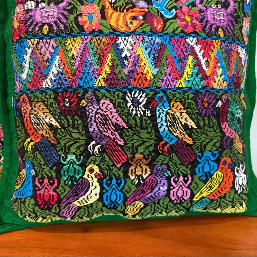 N/A vibrant embroidered