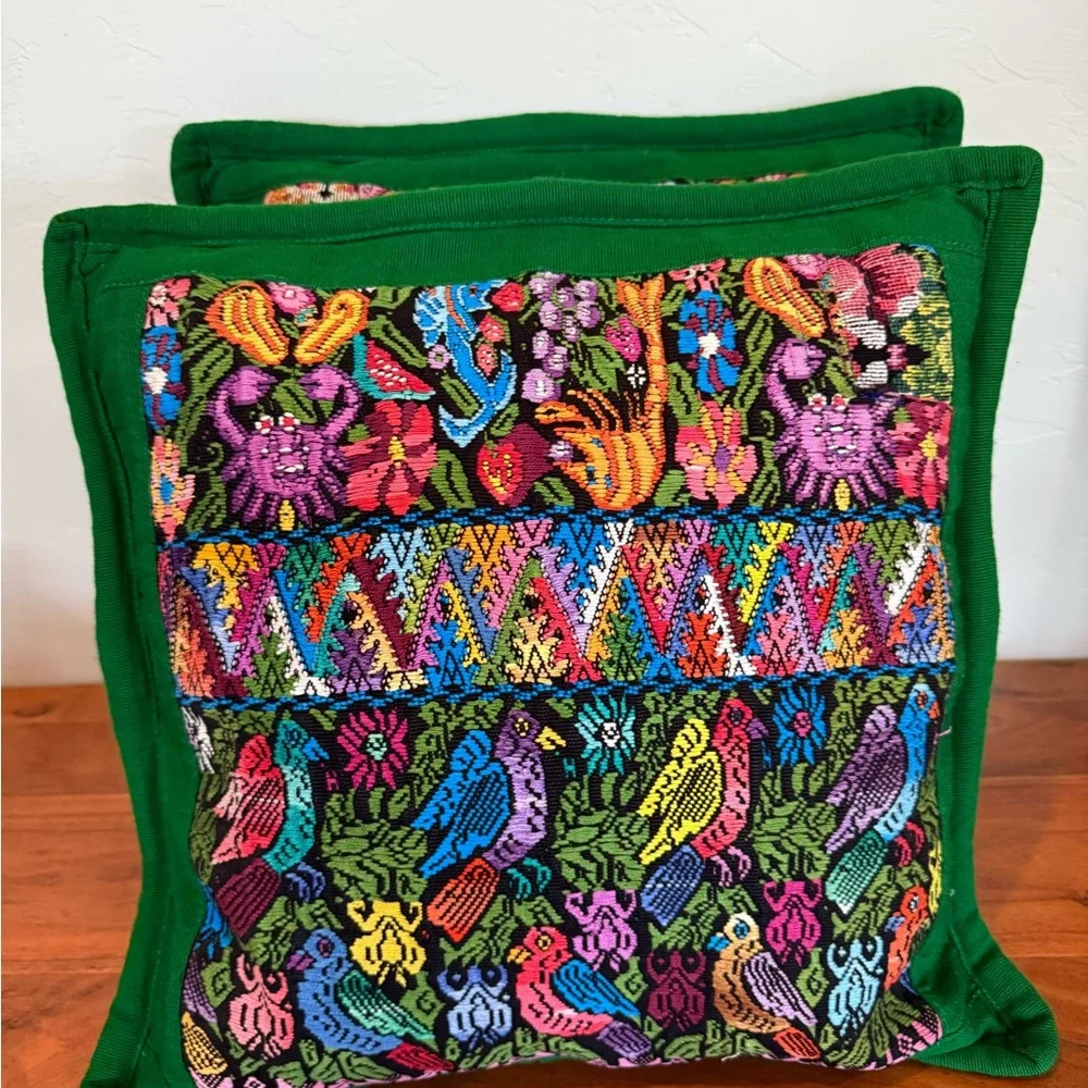 N/A vibrant embroidered