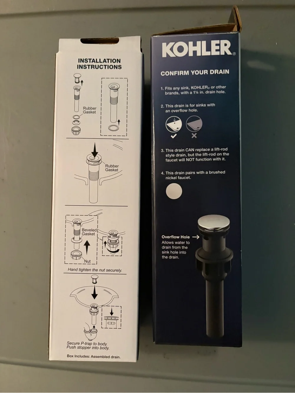Kohler brand new