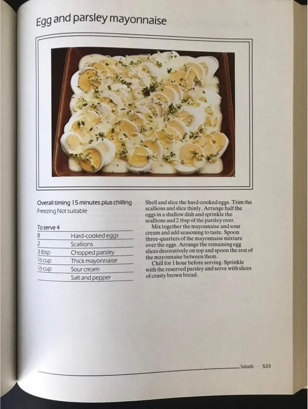 N/A vintage cookbook