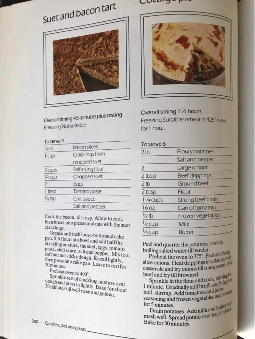 N/A vintage cookbook