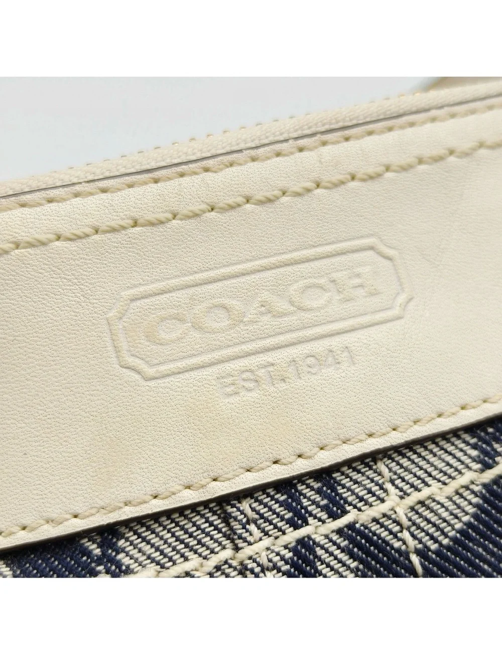 Coach authentic denim