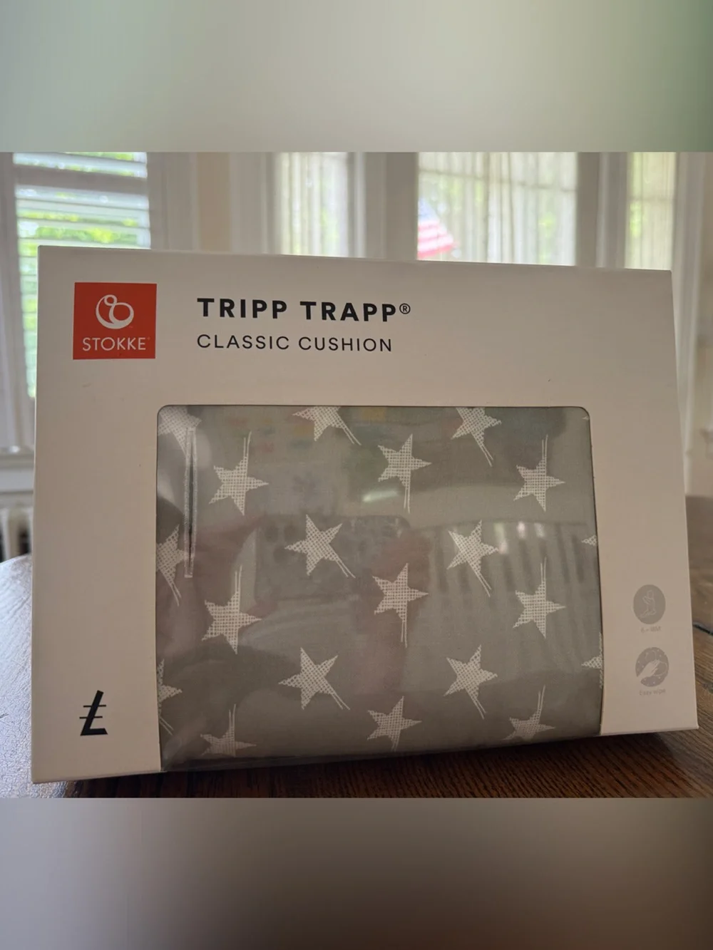 Stokke Tripp Trapp Classic Cushion - Gray Star
