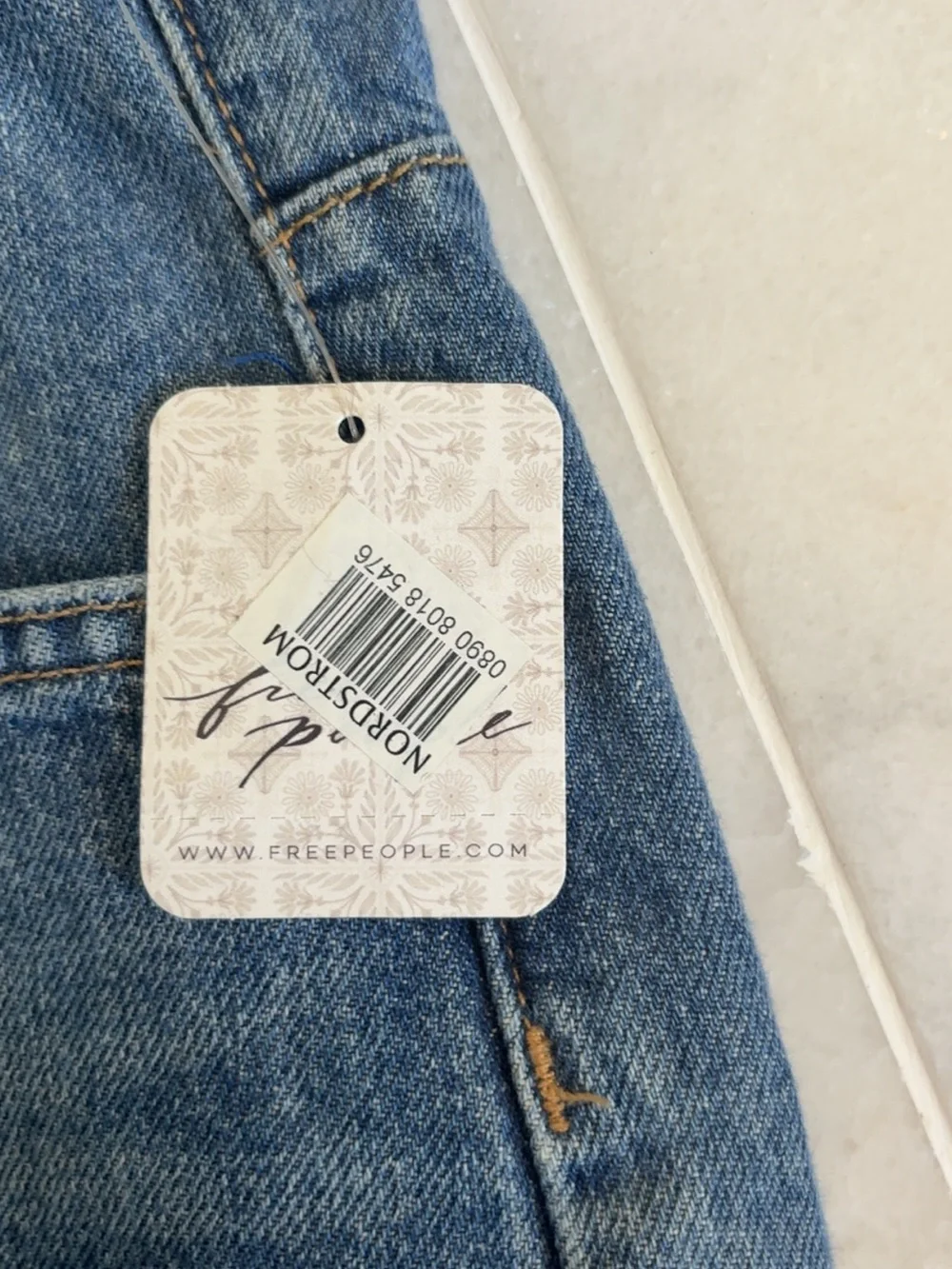 Free people denim shorts