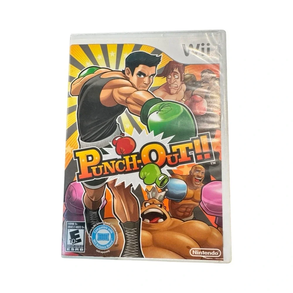 Punch-Out!! Nintendo Wii 2009 Sports Boxing Game CIB‎ Complete Manual