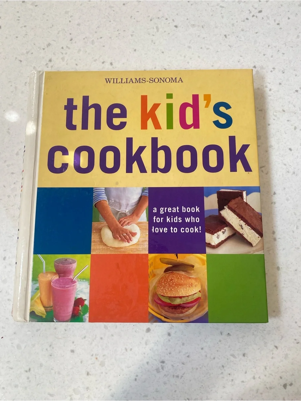 Williams-Sonoma The Kid's Cookbook — Yellow Cover with Multicolor Accents