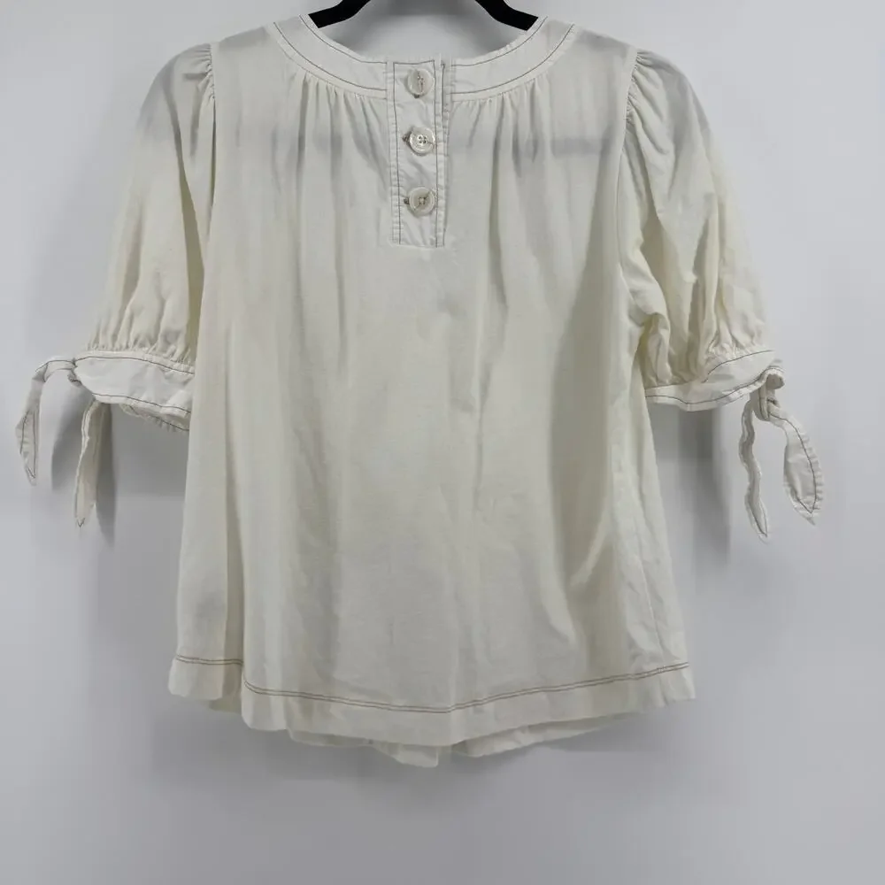 Anthropologie cream short