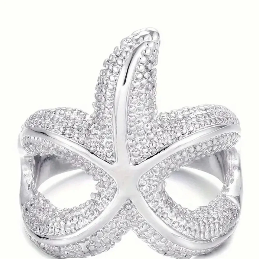 N/A silver starfish