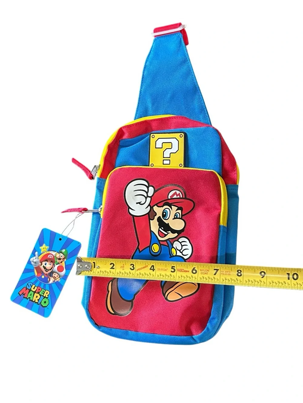 Super Mario Nintendo Bioworld Over The Shoulder Bag Sling New W Tag