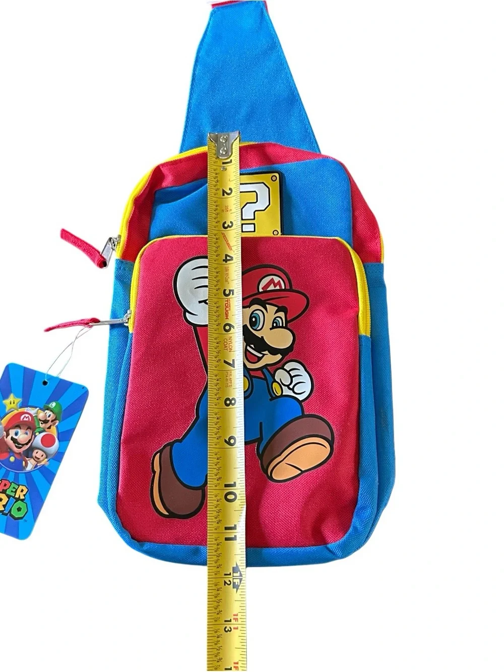 Super Mario Nintendo Bioworld Over The Shoulder Bag Sling New W Tag