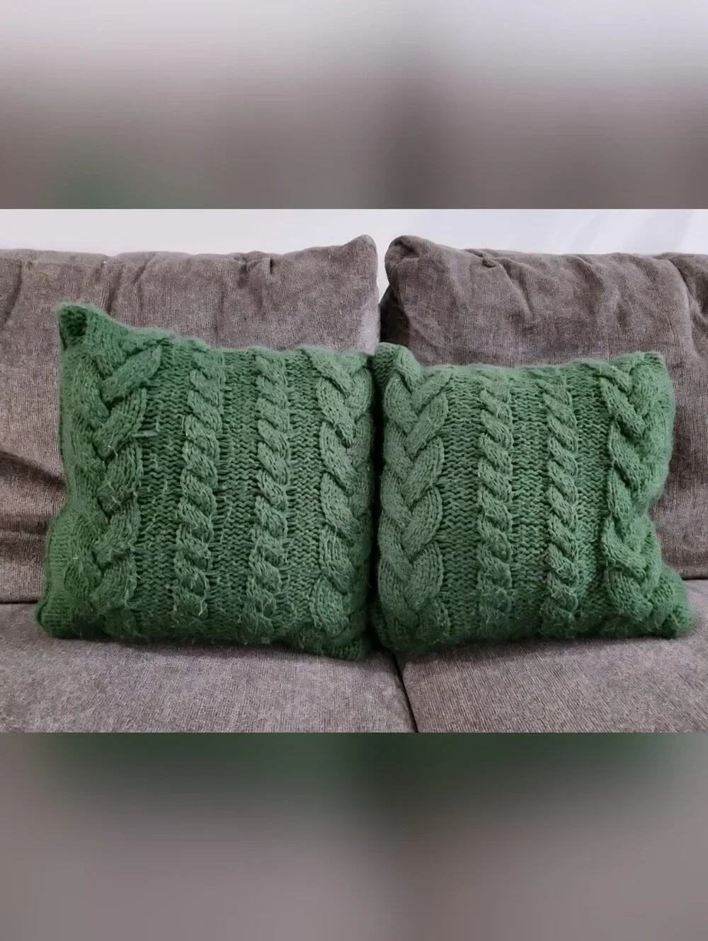 Threshold Green Throw Pillows + Heart Pillow