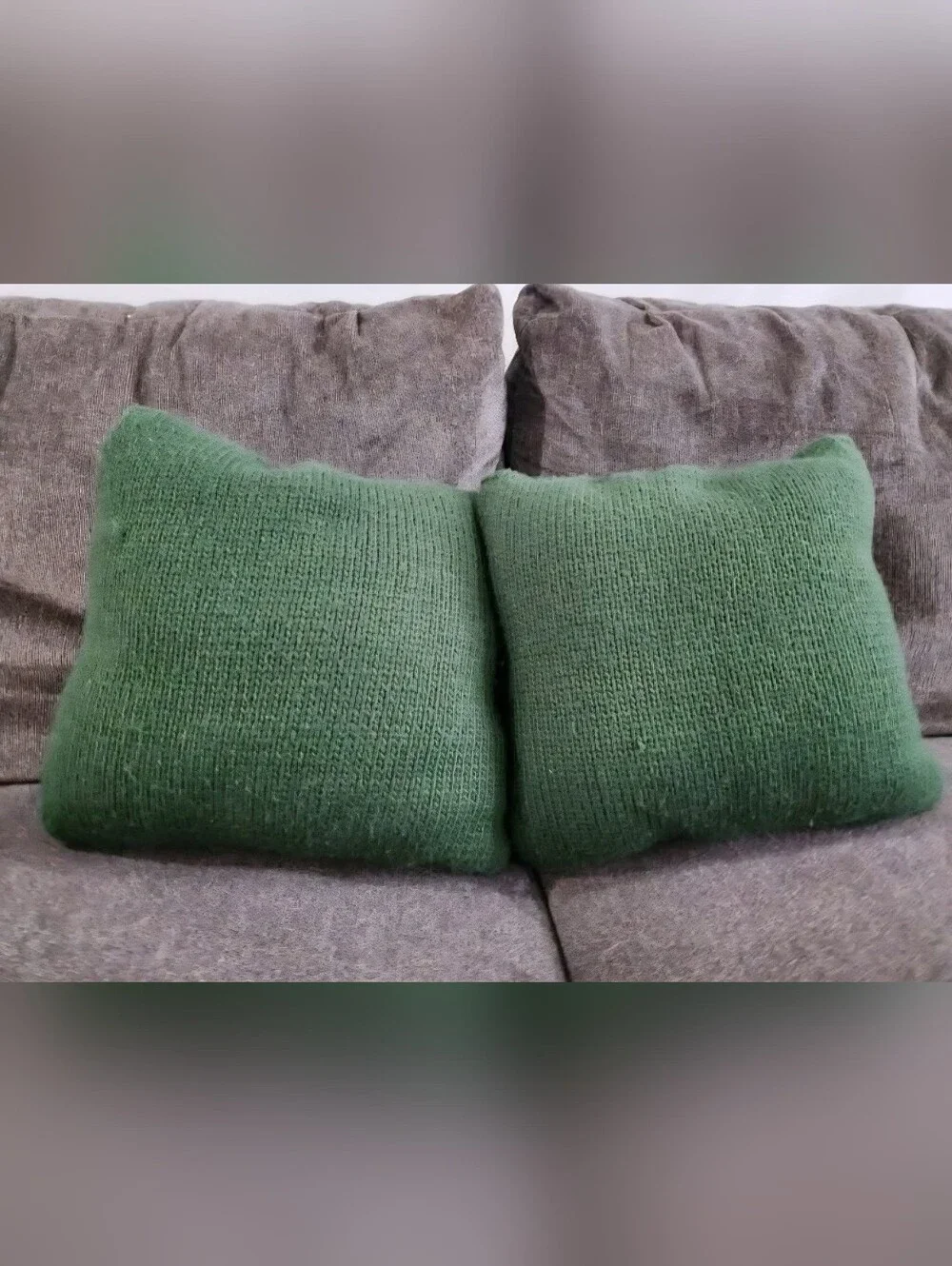 Threshold Green Throw Pillows + Heart Pillow