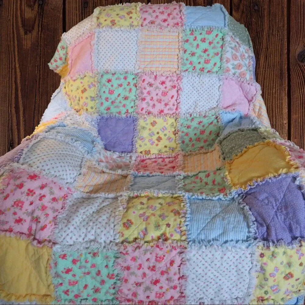 Handmade flannel rag