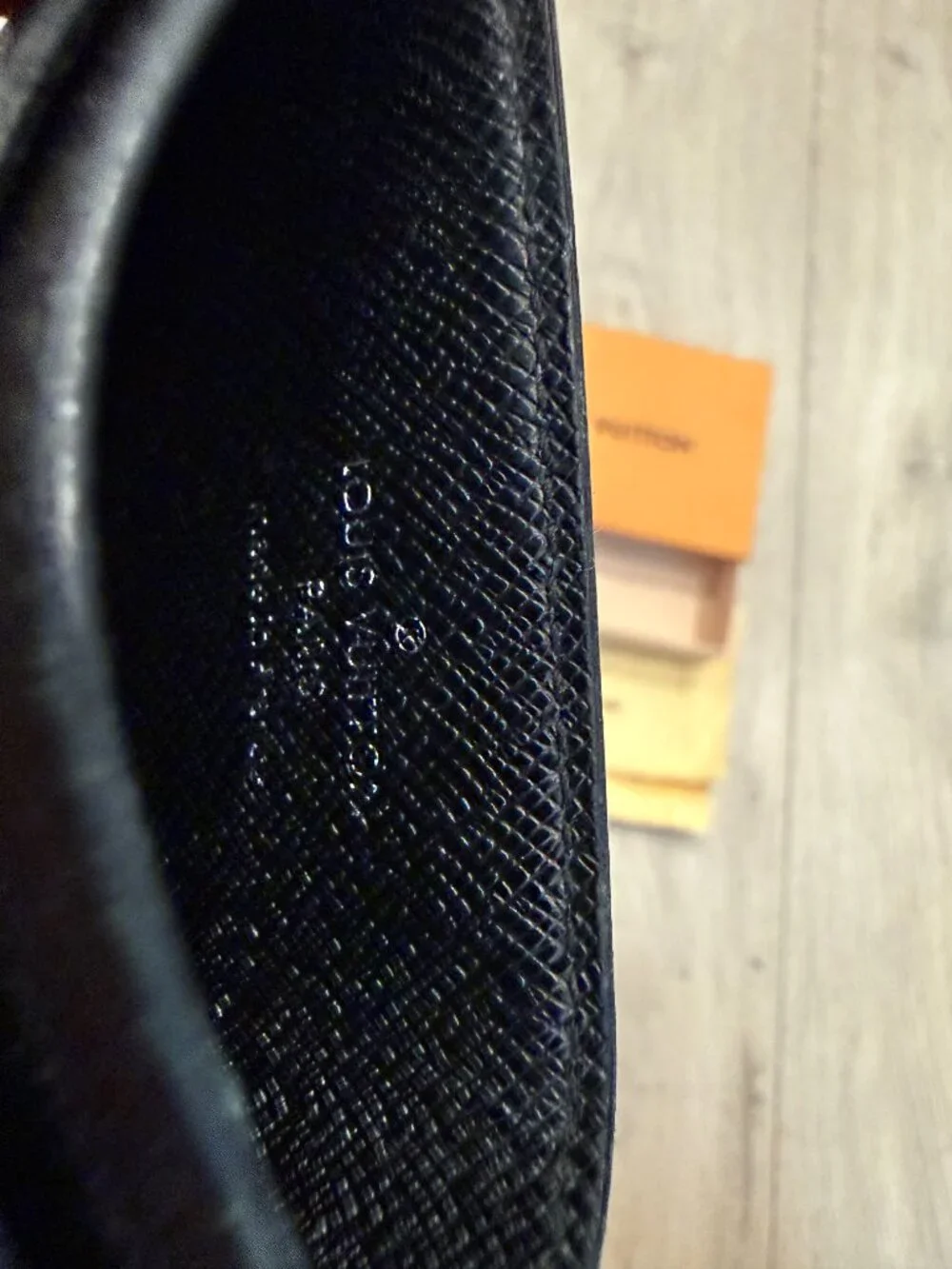 Louis Vuitton features signature