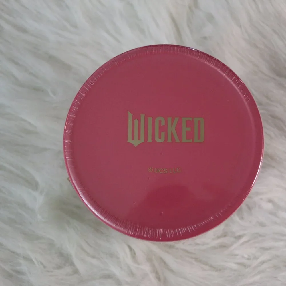 🎭 Target Bullseye Playground Wicked-Themed Glass Canister 🎭