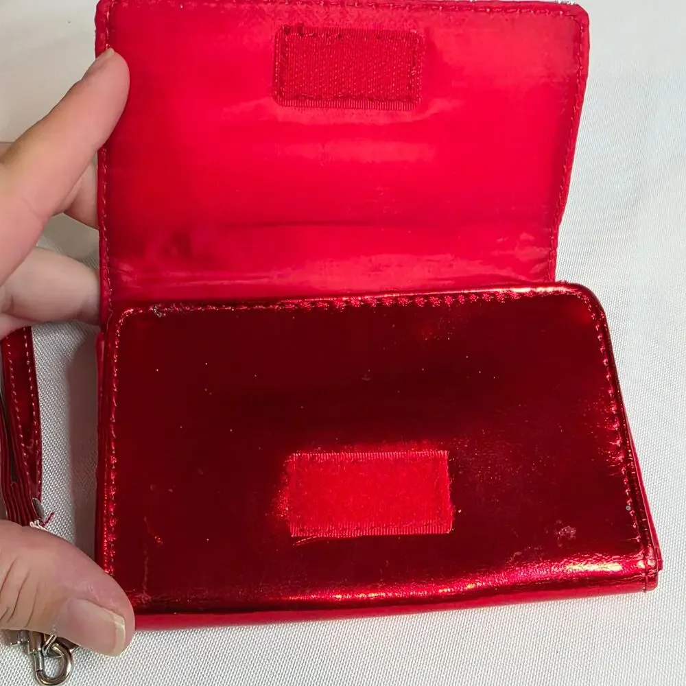 Justice shiny red