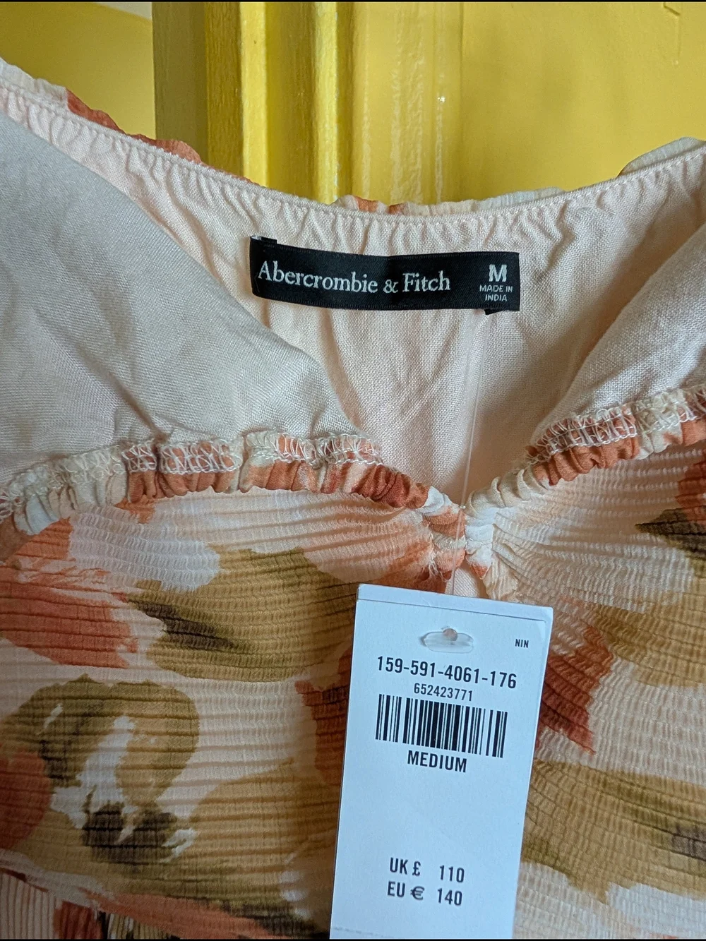 Abercrombie & Fitch strapless maxi