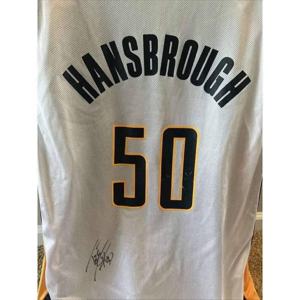 2009 adidas Tyler Hansbrough INDIANA PACERS Mens Rookie NBA Swingman XXL JERSEY
