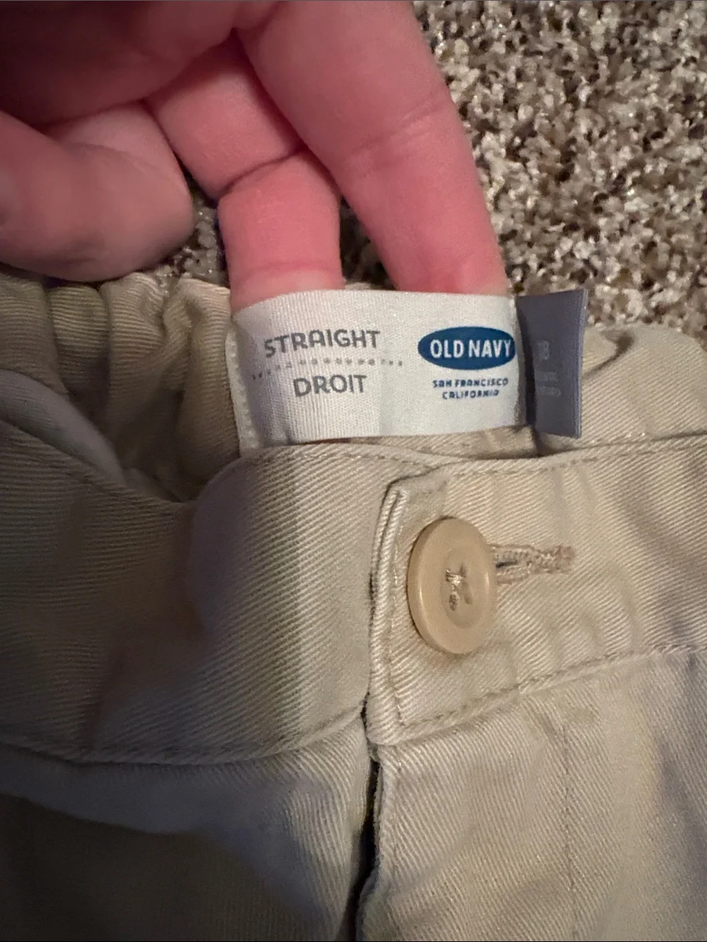 Boy’s Beige Casual Pants Old Navy