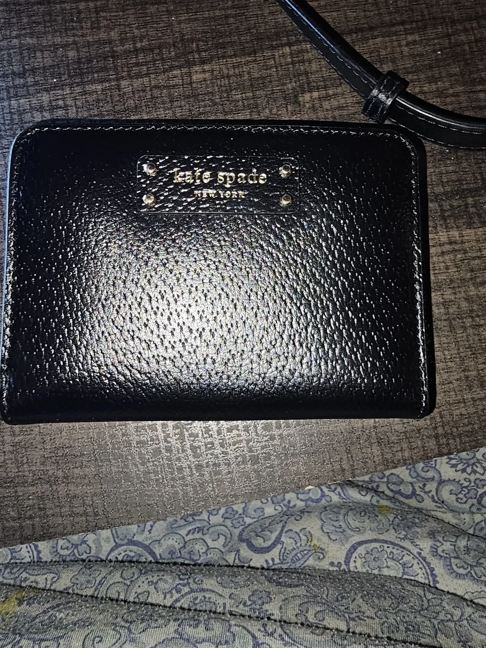 kate spade wallet trim