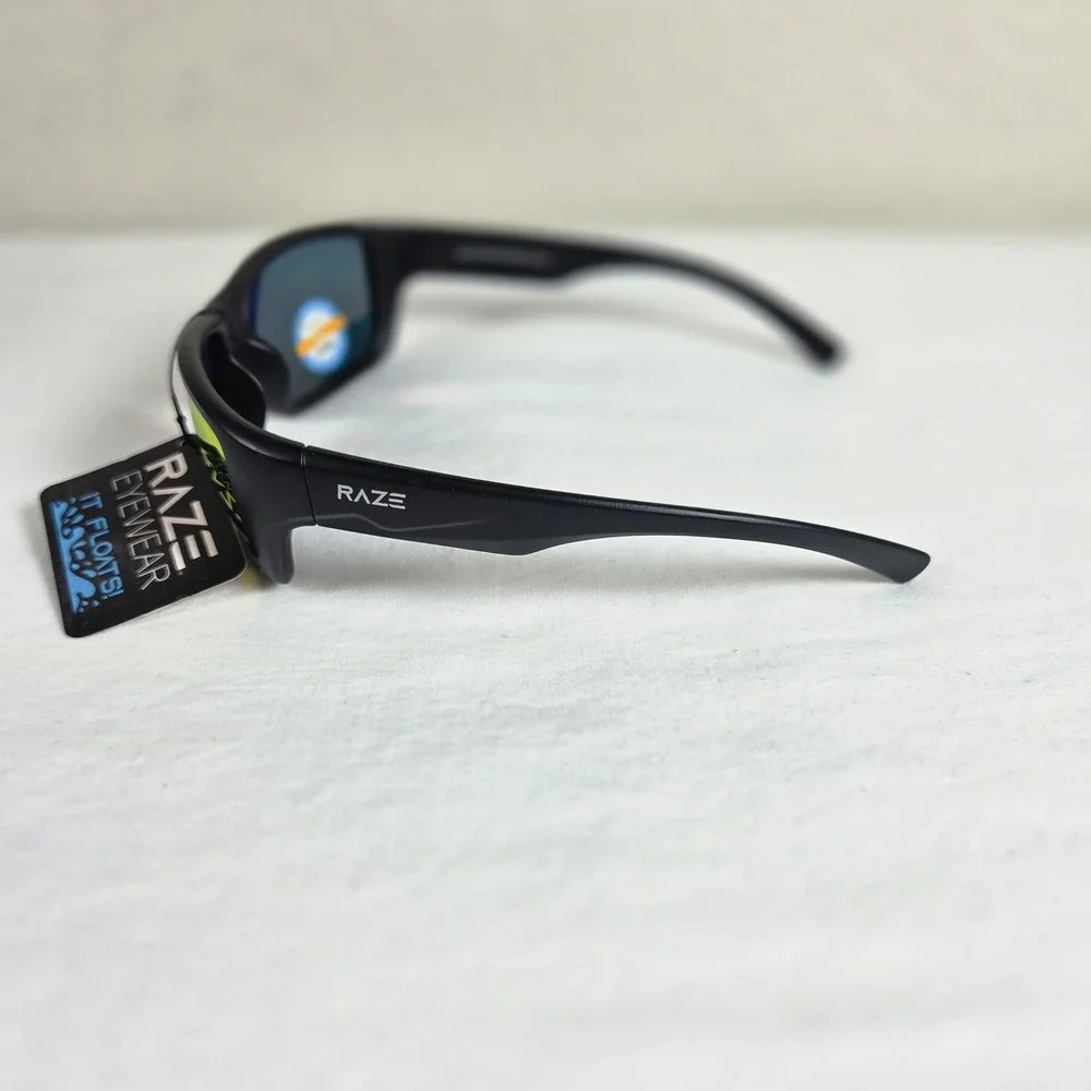 Raze Eyewear Offshore Floating Sunglasses Black Orange TAC Polarized UV400 25143