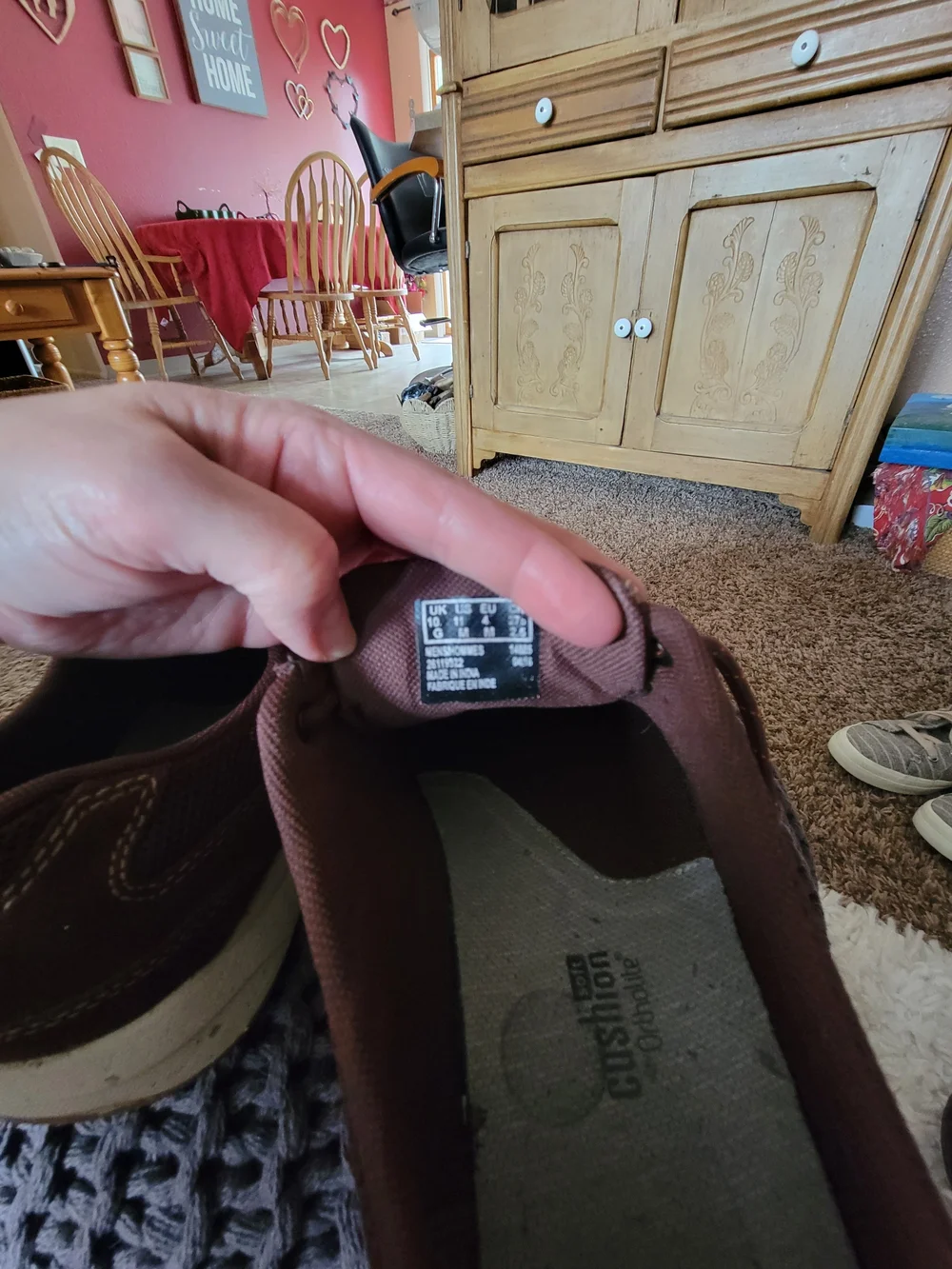 Clarks leather boat
