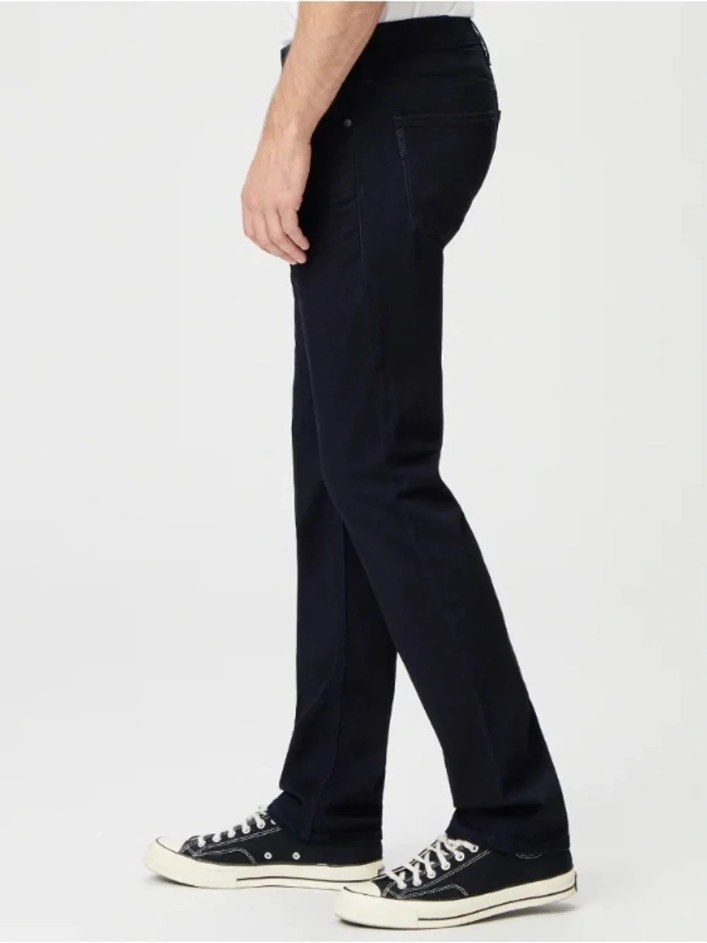 Paige Inkwell Dark Wash Federal Slim Jeans