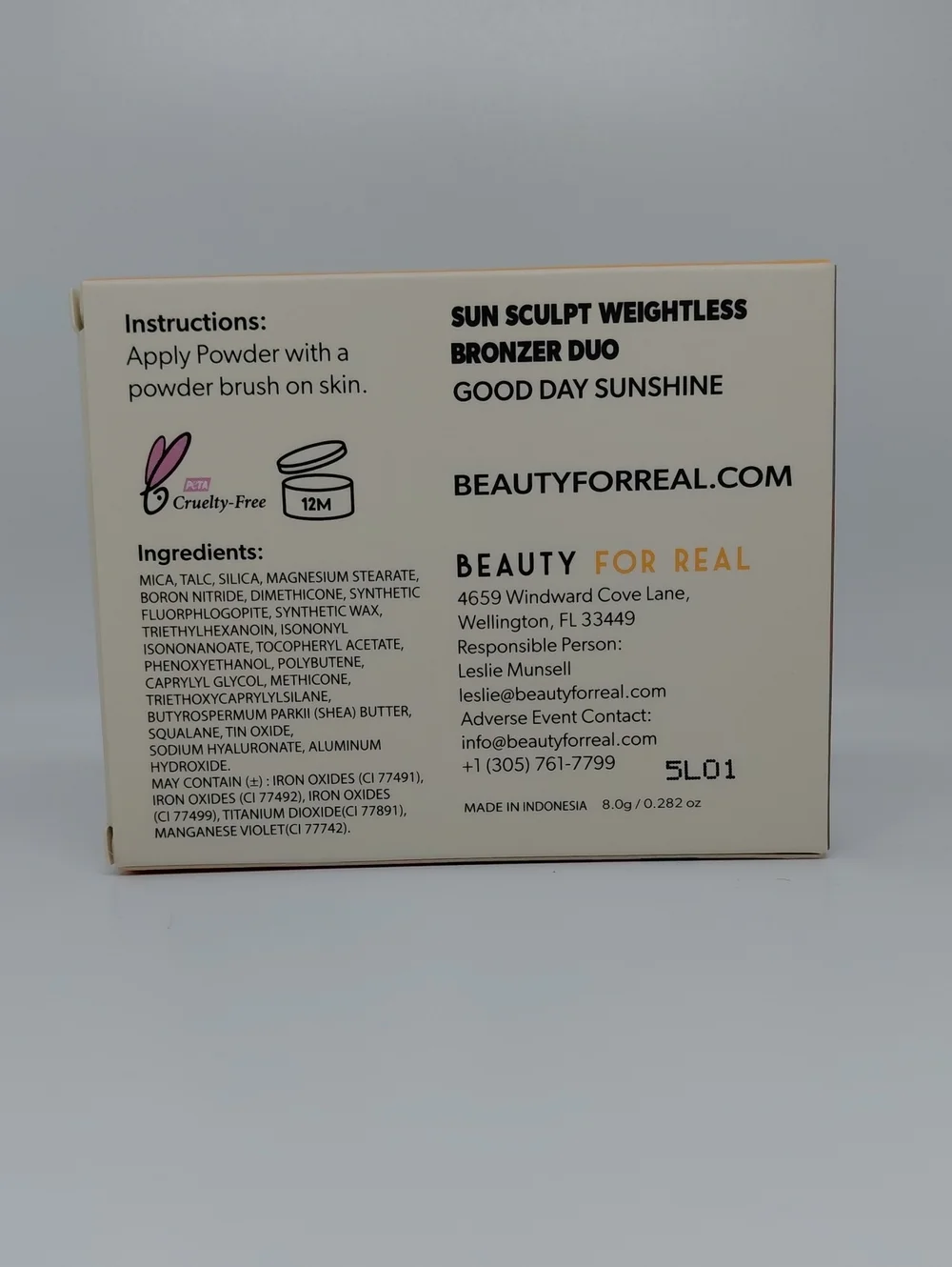 Beauty For Real sun sculpt