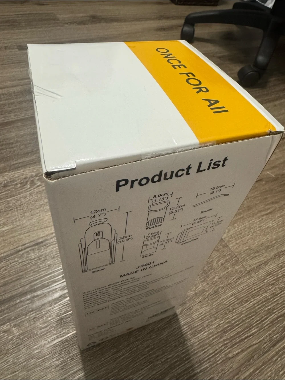 N/A mandoline slicer