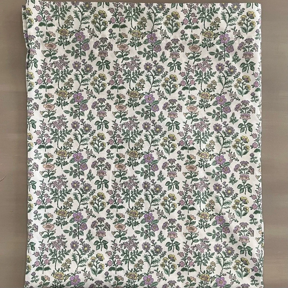 Shabby Chic Floral Flat Sheet Full/Double
