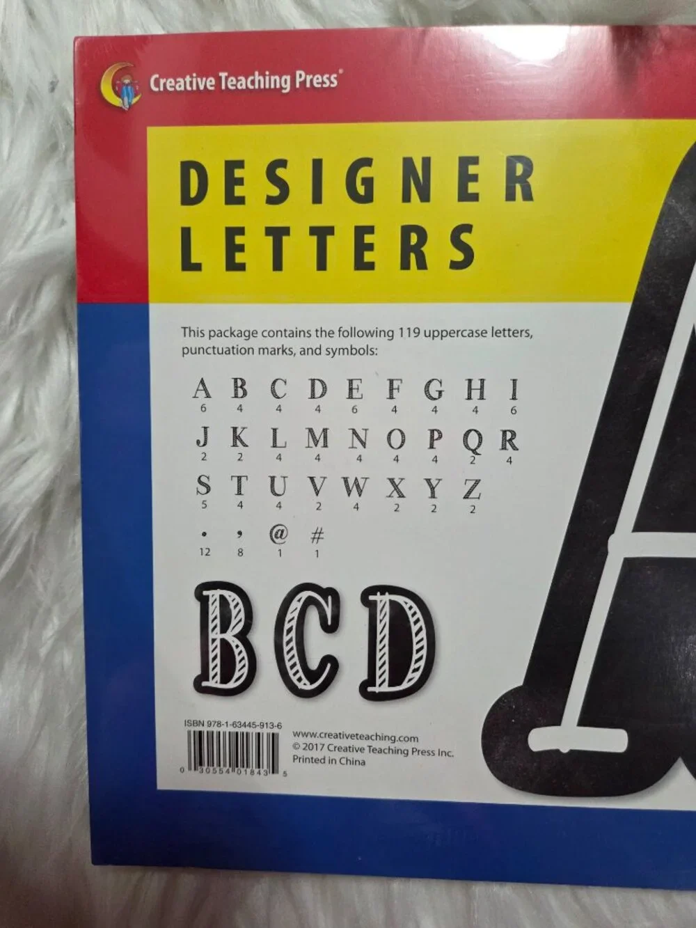Creative Teaching Press Designer Bulletin Board Letters