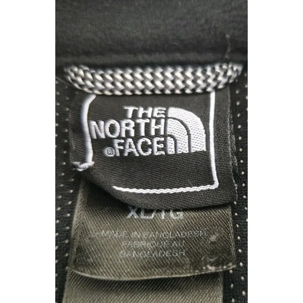 The North Face WindWall Fleece Jacket Mens XL Black Full Zip Outdoor Hiking