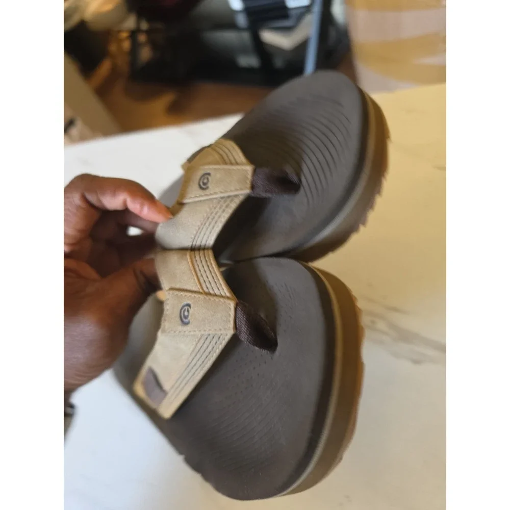 Cobian Brown Flip Flop Sandals Size 6 US