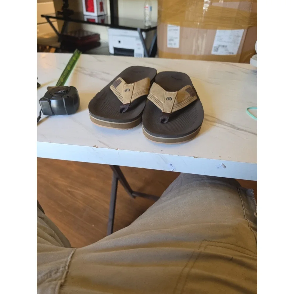 Cobian Brown Flip Flop Sandals Size 6 US
