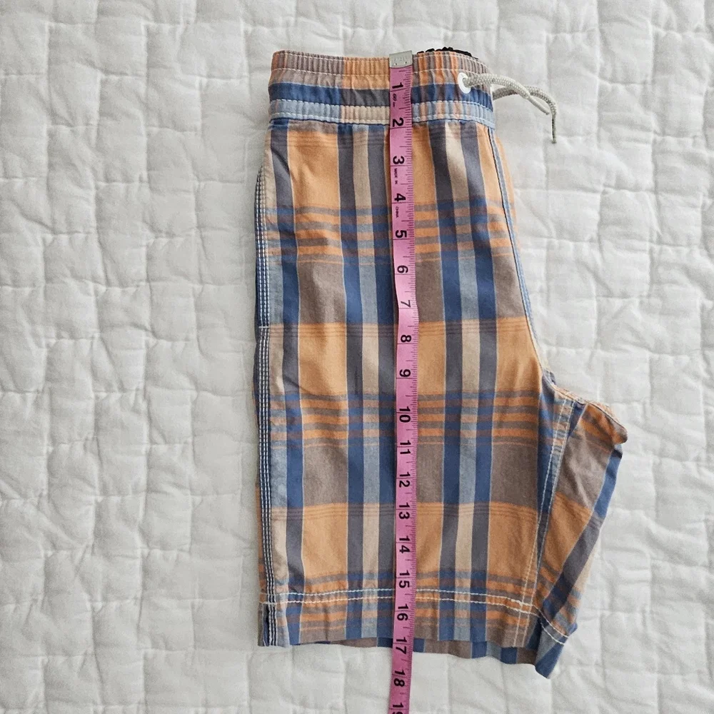 Gap Kids Plaid Madras Swim Short