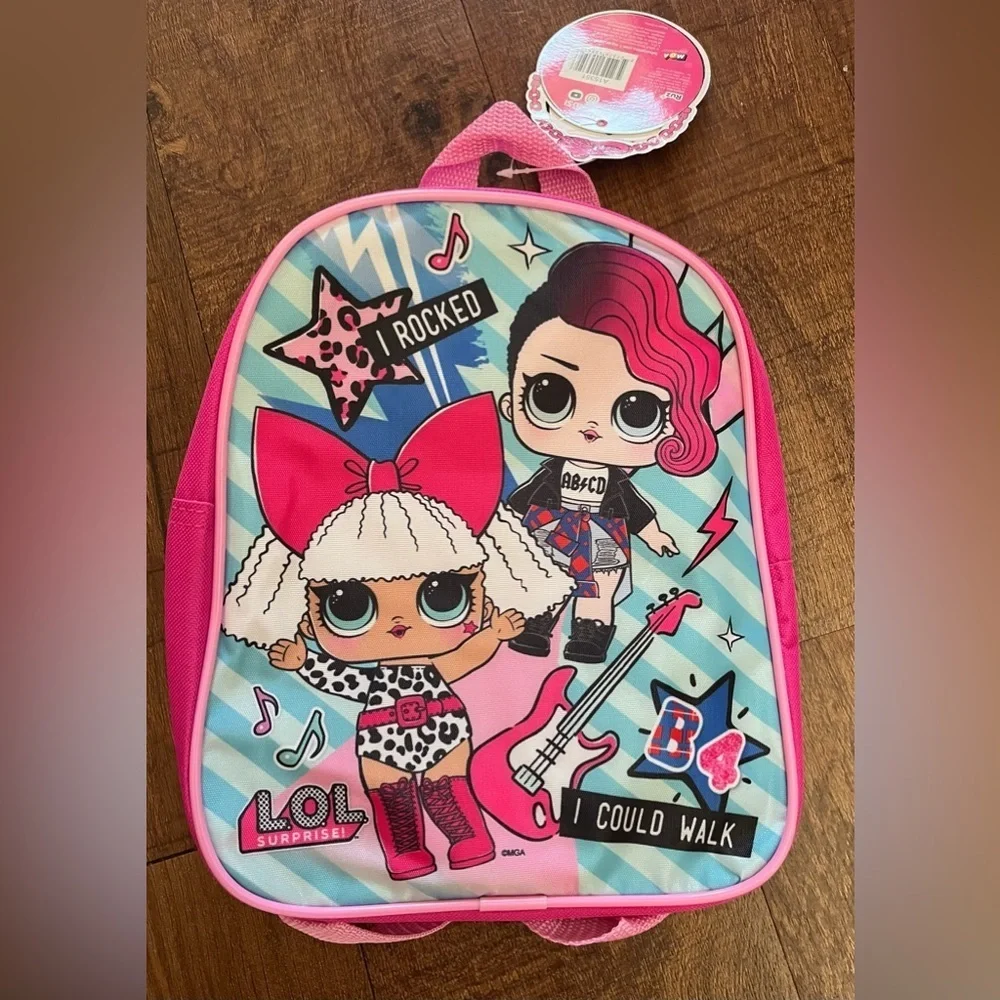NWT L.O.L. Surprise mini rock star backpack Ruz MGA entertainment 2 available