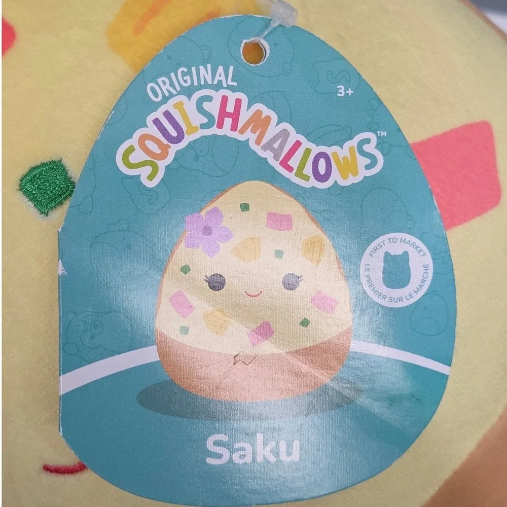 Squishmallows Saku Hawaiian Pizza Plush 7.5