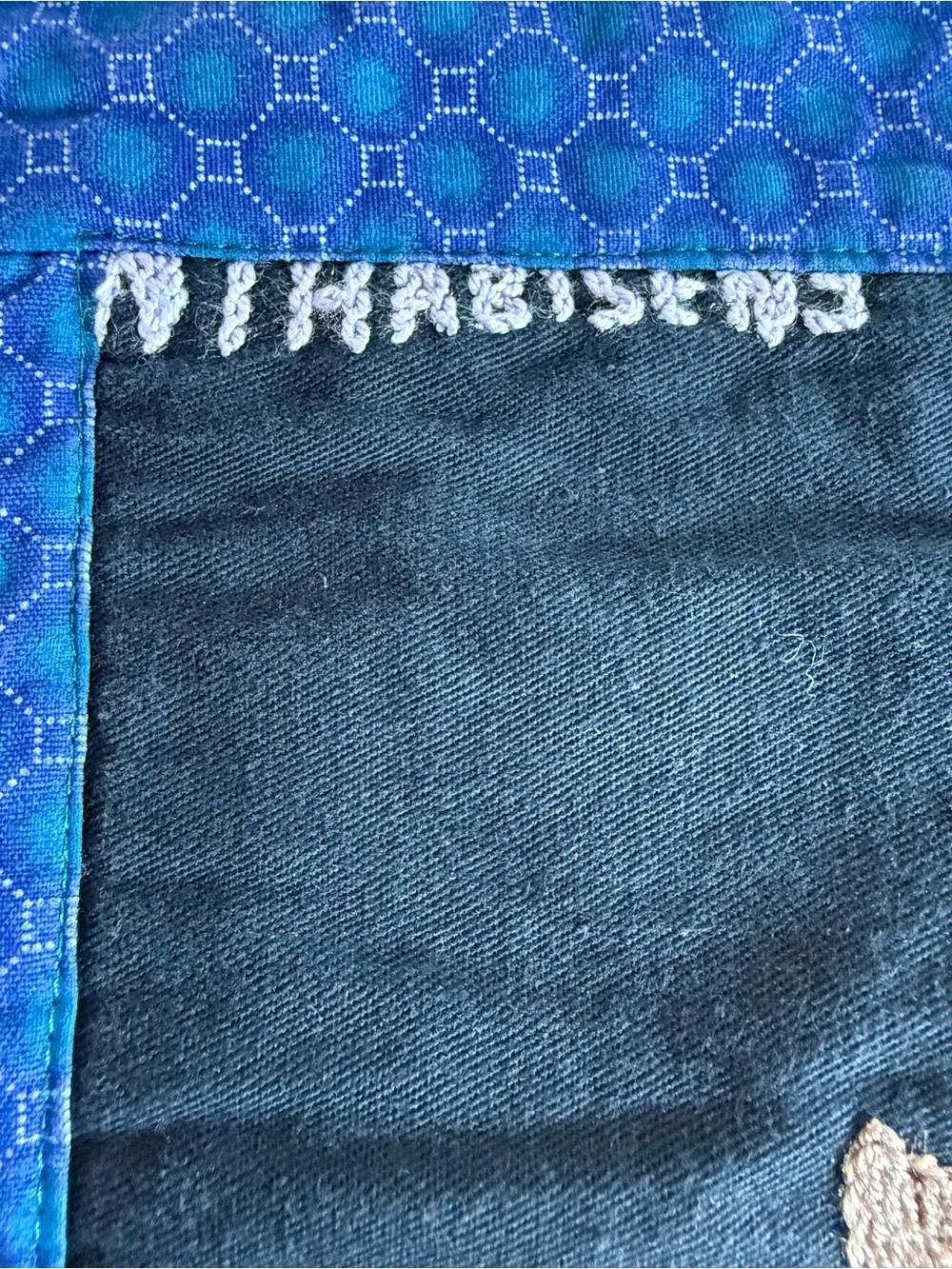 Tsitsikamma Eersterivier Embroidery measurements width