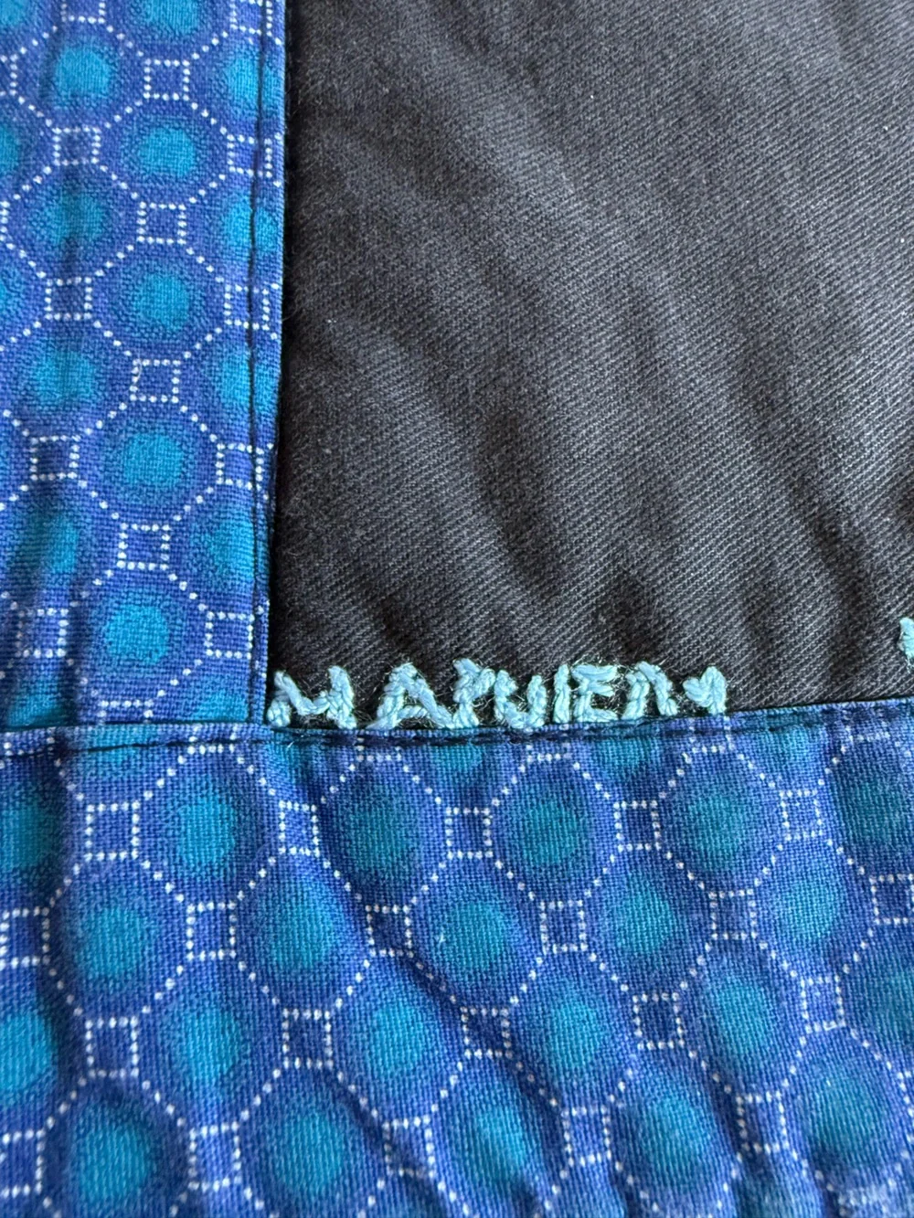 Tsitsikamma Eersterivier Embroidery measurements width