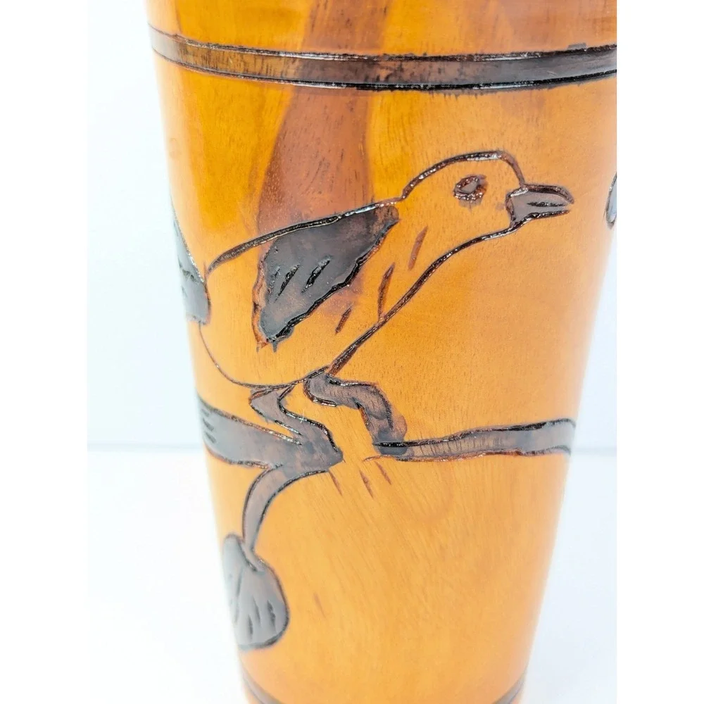 Handmade carving canister