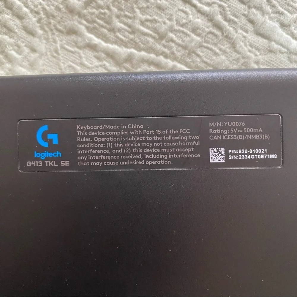 Logitech featuring tactile