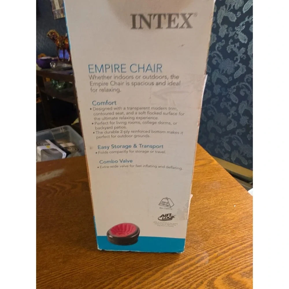 Intex empire chair
