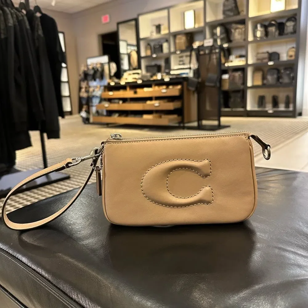 Coach nwt leather